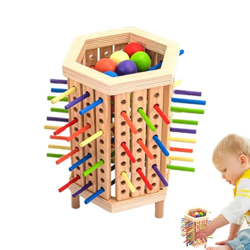 LearnLyrics Stick Tower Game, Stick Traction Game | Tour De Tour De Boule De Dice Von Holzstöcken, Mathematisches Bildungsspielzeug In Farbigem Stick, Würfelspiele, Lustige Lernspiele Für Kinder von LearnLyrics