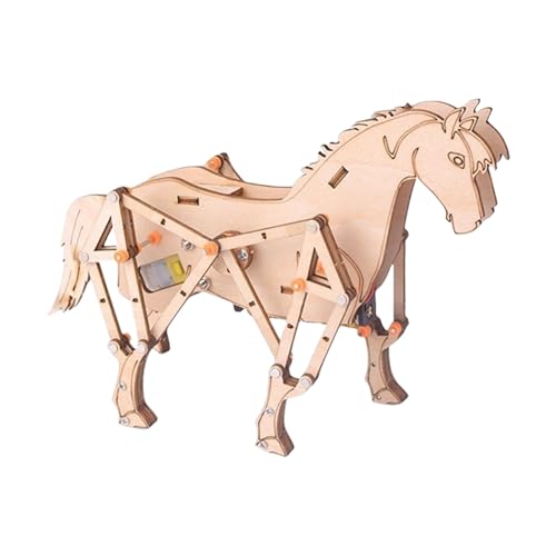 Tiere aus Bausteinen | Lernspielzeug STEM Bausteine für | Tischdekoration für Kinder mit Holzpferden zum Zusammenbauen Tiere aus Bausteinen | Lernspielzeug STEM Bausteine für | Tischdekoration für Kinder mit Holzpferden zum Zusammenbauen von LearnLyrics