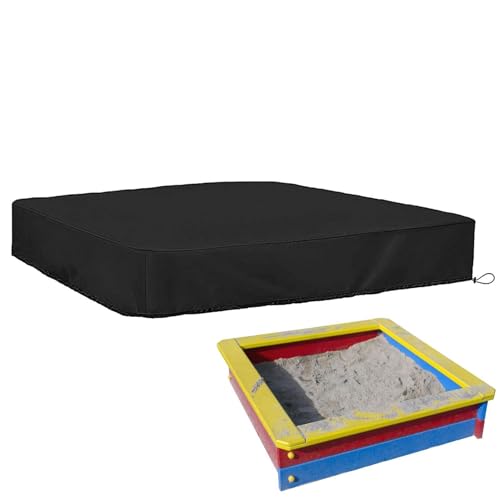 Outdoor-Abdeckung – Kinder-Sandkastenabdeckung, robuster, wasserdichter Sandkasten-Deckel für Outdoor-Spiele, schützt Sand vor Regen, , Schmutz Outdoor-Abdeckung – Kinder-Sandkastenabdeckung, robuster, wasserdichter Sandkasten-Deckel für Outdoor-Spiele, schützt Sand vor Regen, , Schmutz von LearnLyrics