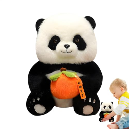 Panda-Plüschtier, Panda, Tierspielzeug, beruhigend, Panda-Plüschtier, Tier-Plüschtier | Zoo Kuscheltiere für das Schlafzimmer, entzückendes Tierspielzeug, Kakis von LearnLyrics