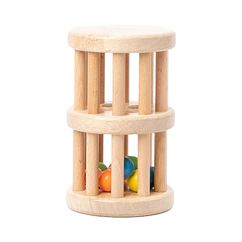 Regenstab Sensorisches Spielzeug, Regenspielzeug Aus Holz, Kinder-Regenstab-Spielzeug, Klangröhren Für Kinder, Klangaufklärung Holz-Klangröhren Für Kinder, Früherziehung, Rasselspielzeug Für Kinder von LearnLyrics