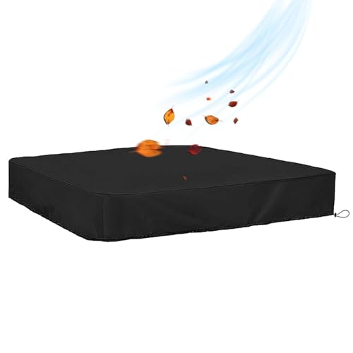 Sandkasten-Abdeckung, wasserdicht, Sandkasten mit Deckel, staubdicht, wasserdicht, reißfest, widerstandsfähiger Sandkasten-Baldachin für Outdoor-Spielen Sandkasten-Abdeckung, wasserdicht, Sandkasten mit Deckel, staubdicht, wasserdicht, reißfest, widerstandsfähiger Sandkasten-Baldachin für Outdoor-Spielen von LearnLyrics