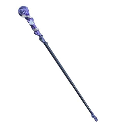 Stab-Cosplay-Requisite – Edelstein-Zauberstab, Edelstein-Cosplay-Zauberstab mit Amethyst-Stein | Gelehrter Cosplay-Stab-Zauberer, exquisiter handgefertigter Stab, verzauberter, leuchtender Klangstab-Z Stab-Cosplay-Requisite – Edelstein-Zauberstab, Edelstein-Cosplay-Zauberstab mit Amethyst-Stein | Gelehrter Cosplay-Stab-Zauberer, exquisiter handgefertigter Stab, verzauberter, leuchtender Klangstab-Z von LearnLyrics