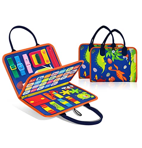 LearnToy Montessori Spielzeug für 3 4 5 Jährige, Kleinkindspielzeug, Vorschul Lernspielzeug für Kleinkinder, Sensorisches Spielzeug, Busy Board, Kinderaktivitäten, Spielzeug für Kleinkindreisen LearnToy Montessori Spielzeug für 3 4 5 Jährige, Kleinkindspielzeug, Vorschul Lernspielzeug für Kleinkinder, Sensorisches Spielzeug, Busy Board, Kinderaktivitäten, Spielzeug für Kleinkindreisen von LearnToy