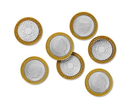 Learning Resources 2-£-Münzen (Set mit 50 Stück) -Neuauflage- von Learning Resources