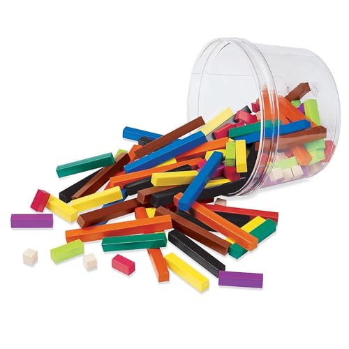 Learning Resources Cuisenaire-Stäbchen, Kleingruppen-Set (Set mit 155 Stück) von Learning Resources