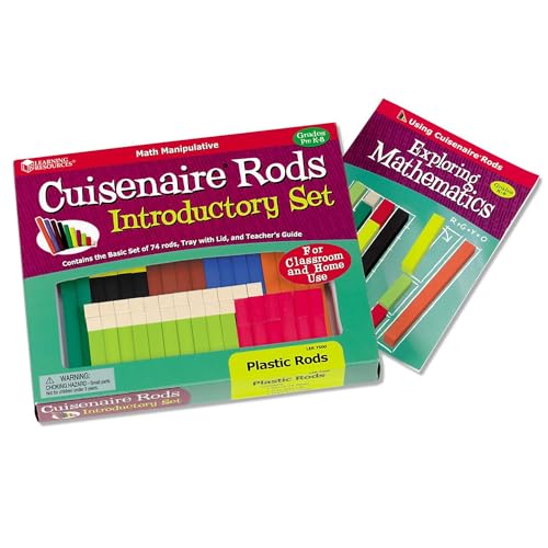 Learning Resources Cuisenaire-Stäbchen – Einsteigerset aus Kunststoff von Learning Resources