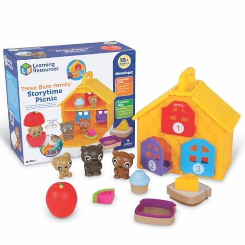 Learning Resources DREI‑Bären‑Familie Storytime Picknick‑Set, 9 Teile – Zähl‑ & Sprachspaß ab 18 Monaten Learning Resources DREI‑Bären‑Familie Storytime Picknick‑Set, 9 Teile – Zähl‑ & Sprachspaß ab 18 Monaten von Learning Resources