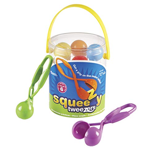 Learning Resources Drückpinzetten-Set, ab 3 Jahren, Feinmotorik Spielzeug für Kinder, Vorschule Lernspielzeug, Set aus 6 Zangen für Sandkasten, Wasser & Therapie Learning Resources Drückpinzetten-Set, ab 3 Jahren, Feinmotorik Spielzeug für Kinder, Vorschule Lernspielzeug, Set aus 6 Zangen für Sandkasten, Wasser & Therapie von Learning Resources