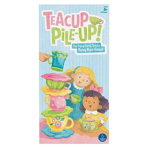 Learning Resources Teacup Pile-Up! Spiel, Stapelspiel für Vorschulkinder, Aufbau feinmotorischen Geschicks, ab 4 Jahren von Educational Insights