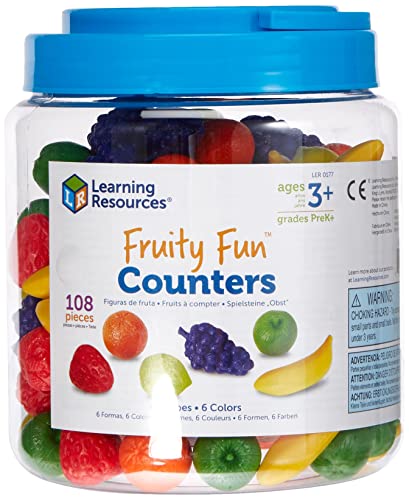 Learning Resources Fruity FunTM Spielfiguren, 108-teilig von Learning Resources