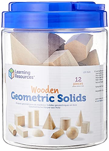 Learning Resources Geometrische Körper aus Holz von Learning Resources