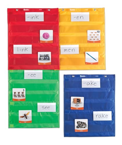 Learning Resources Magnetische Organiser-Vierecke (Set mit 4 Stück) von Learning Resources