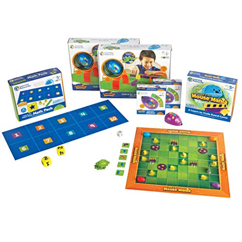 Learning Resources Code & Go „Robotermaus“ Klassenzimmer-Spielset von Learning Resources