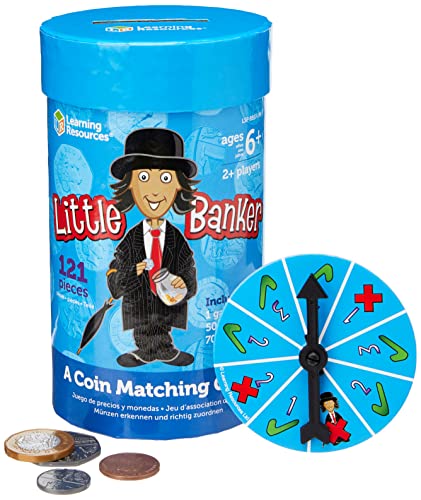 Learning Resources Little Banker Spiel „Münzen zuordnen“ von Learning Resources