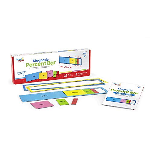 Learning Resources Magnetische Prozentrechenleiste zu Demonstrationszwecken von Learning Resources