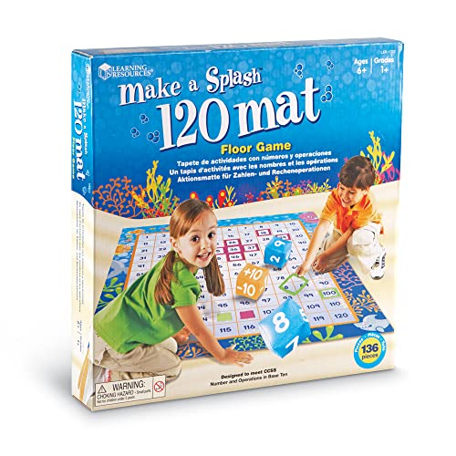 Learning Resources Make a Splash Bodenmatte 120 von Learning Resources