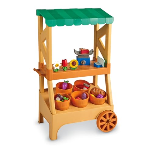 Learning Resources Mein erster Farmstand Rollenspiel‑Marktstand aus Holz, 27 Teile Obst & Gemüse – Bauernhofspiel ab 2 Jahren Learning Resources Mein erster Farmstand Rollenspiel‑Marktstand aus Holz, 27 Teile Obst & Gemüse – Bauernhofspiel ab 2 Jahren von Learning Resources