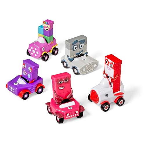 Learning Resources Numberblocks Mini-Fahrzeuge Sechs bis Zehn, ab 3 Jahren, Spielzeugautos zum Lernen von Zahlen und Formen Learning Resources Numberblocks Mini-Fahrzeuge Sechs bis Zehn, ab 3 Jahren, Spielzeugautos zum Lernen von Zahlen und Formen von Learning Resources