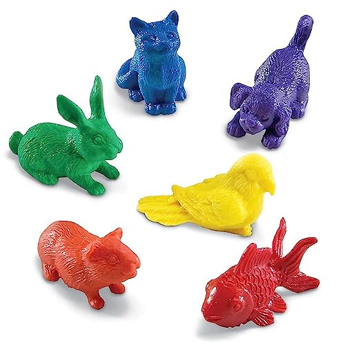 Learning Resources Haustier-Spielfiguren „Pet Counters“ (72 Stück) von Learning Resources