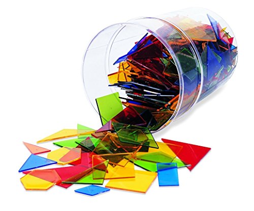 Learning Resources Power Polygone, Ab 5 Jahren, Lernspiel Geometrie und Formen, 15 transparente 2D-Formen, Musterbildung und Bruchteile, Aufbewahrungsdose inklusive Learning Resources Power Polygone, Ab 5 Jahren, Lernspiel Geometrie und Formen, 15 transparente 2D-Formen, Musterbildung und Bruchteile, Aufbewahrungsdose inklusive von Learning Resources