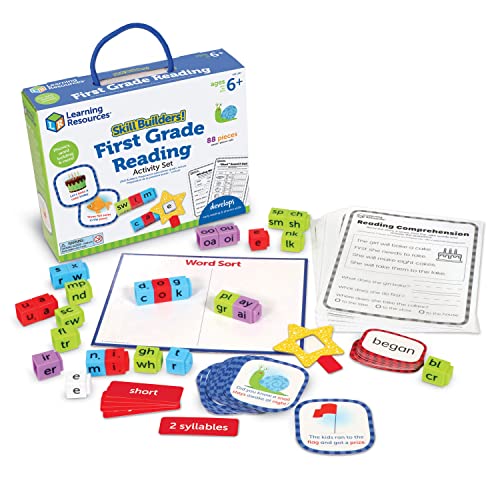 Learning Resources Skill Builders! 1st Grade Reading, Homeschool, Curriculum First Grade, Learning Games, First Grade, Learning Materials, 88 Pieces, Age 6+ Learning Resources Skill Builders! 1st Grade Reading, Homeschool, Curriculum First Grade, Learning Games, First Grade, Learning Materials, 88 Pieces, Age 6+ von Learning Resources