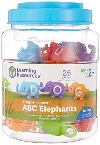 Learning Resources Snap-n-Learn Alphabet-Elefanten von Learning Resources