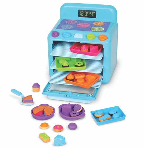 Learning Resources Sorting Sweets Mini Oven - Pretend Play Food, Play Kitchen, Sortieren Spielzeug für Kinder, Easy-Bake Ofen, Geschenke für Kinder ab 3 Jahren von Learning Resources