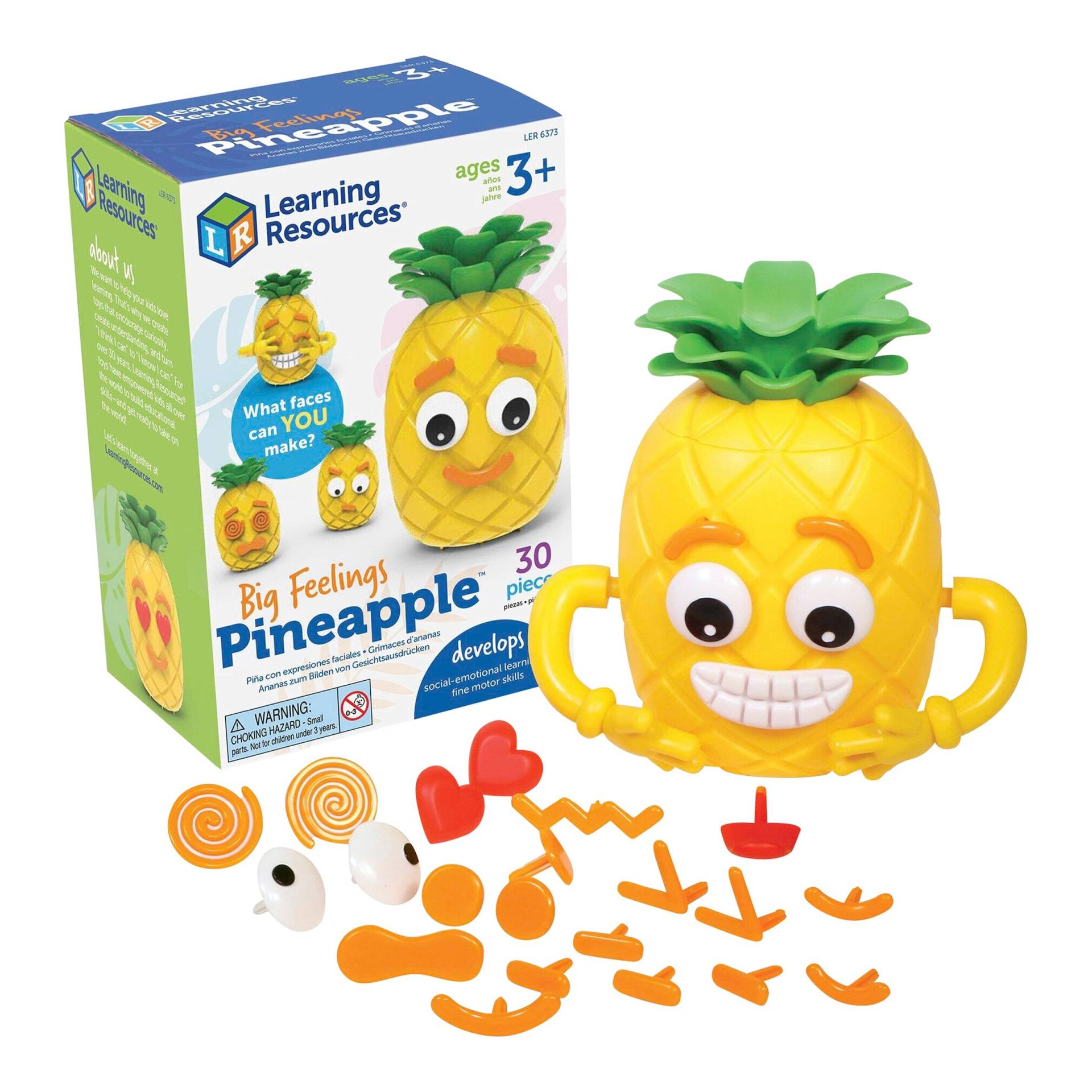 Learning Resources Spielset mit Ananas - Gesichtsausdrücke lernen von Learning Resources