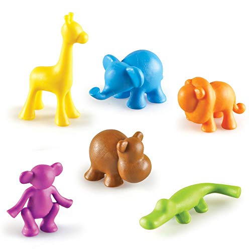 Learning Resources Wild About Animals Spielfiguren Dschungeltiere (72 Stück) von Learning Resources