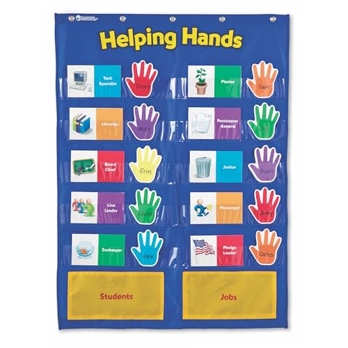 Lernmittel LER2903 Pocket-Diagramm Helping Hands von Learning Resources