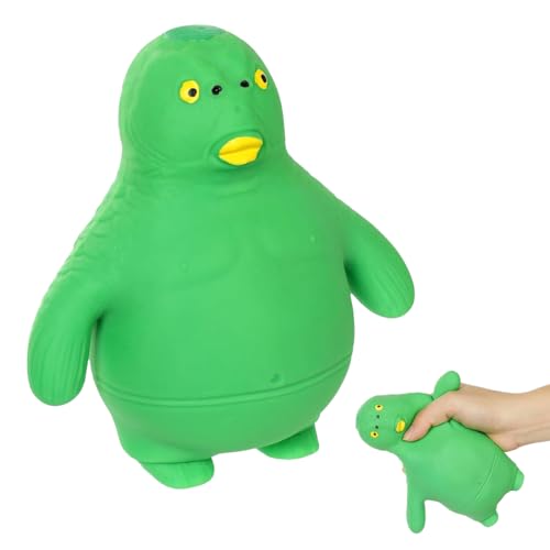 Anti Stress Spielzeug, Squishy Stress Spielzeug, Grüner Monsterfisch Squeeze Spielzeug, Figur Stretch-Spielzeug für Kinder und Erwachsene, Erwachsene zum Effektiven Stressabbau von Lebenistgut