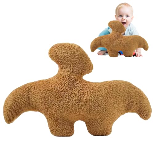 Lebenistgut Dino-Nugget-Kissen, Dino Chicken Nugget Dinosaurier Plüschtier, Dinosaurier Nugget Plüschtier, Kissen Geburtstagsgeschenke für Kinder Zimmerdekoration, Pterodaktylus von Lebenistgut