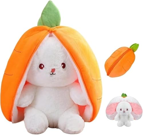 Lebenistgut Kuscheltier, Osterhase, Bunny Plush, Kuscheltier Hase, Hase Kuscheltier, Geburtstag Geschenk Für Kinder(Orange) von Lebenistgut