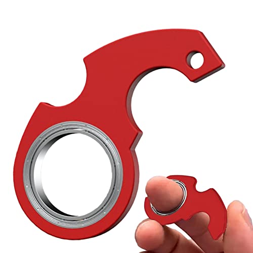 Lecerrot Schlüsselanhänger, Schlüsselanhänger Fidget, Multifunktionales Schlüssel Fokus Spielzeug Für Entspannung, Tragbarer Schlüsselanhänger Spinner Für Fingerübungen, von Lecerrot