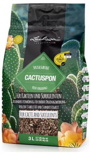 Lechuza 19545 LECHUZA-Pflanzsubstrat Cactuspon 3 Liter 1St. von Lechuza