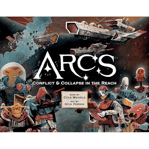 Leder Games Arcs (EN) - Brettspiel für 2-4 Spieler ab 14 Jahren von Leder Games