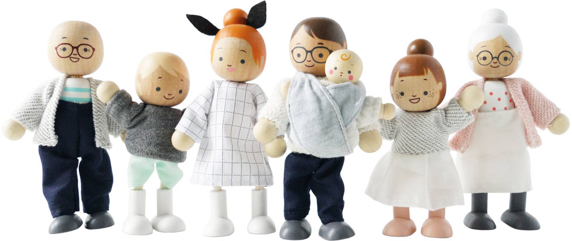 Le Toy Van My Doll Family Puppenhausfiguren 7 Teile von Le Toy Van