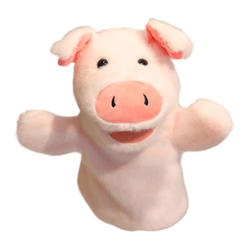 LeeQinersw Handpuppe Als Interaktive Tierfigur Und Plüschpuppe Aus Weichem Material Eine Lustige Stoffpuppe Zum Geschichtenerzählen Und Als Geschenk für Kinder, Schwein LeeQinersw Handpuppe Als Interaktive Tierfigur Und Plüschpuppe Aus Weichem Material Eine Lustige Stoffpuppe Zum Geschichtenerzählen Und Als Geschenk für Kinder, Schwein von LeeQinersw