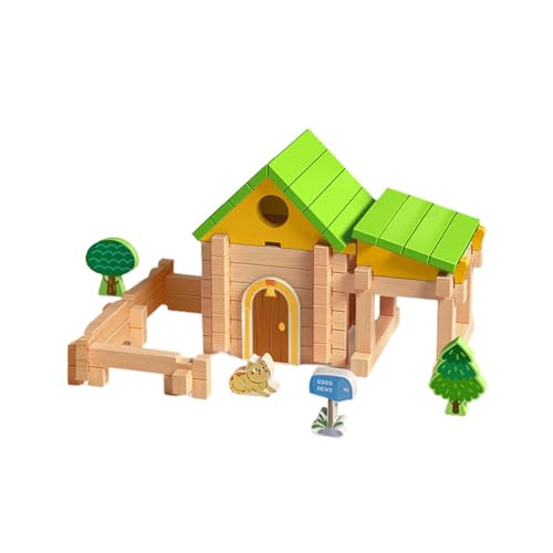 LeeQinersw Holzbausteine für Kinder, Stapelblöcke für 4 5 6 7 8 Jahre Geschenk LeeQinersw Holzbausteine für Kinder, Stapelblöcke für 4 5 6 7 8 Jahre Geschenk von LeeQinersw