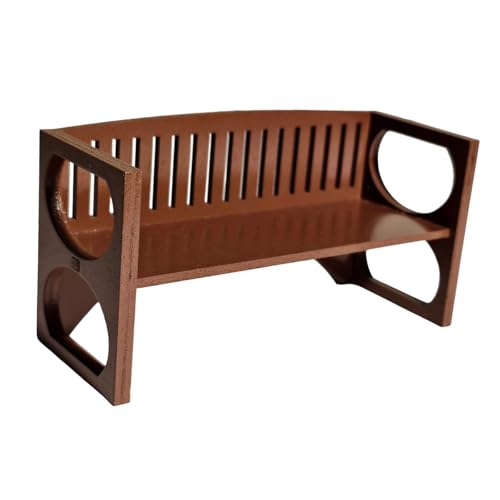 LeeQinersw Miniatur Puppenstubenbank Modellbank Aus Holz Miniatur Gartenmöbel Puppenhaus Zubehör für Eine Realistische Einrichtung für Wohnzimmer Und B, Style B LeeQinersw Miniatur Puppenstubenbank Modellbank Aus Holz Miniatur Gartenmöbel Puppenhaus Zubehör für Eine Realistische Einrichtung für Wohnzimmer Und B, Style B von LeeQinersw