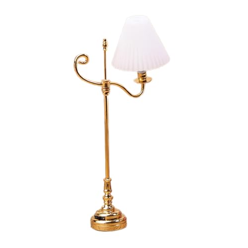 LeeQinersw Puppenhaus Lampe Modell 1 LED Miniaturleuchte Dekoratives Licht Aus Metall für Wohnzimmer Schlafzimmer, Style C LeeQinersw Puppenhaus Lampe Modell 1 LED Miniaturleuchte Dekoratives Licht Aus Metall für Wohnzimmer Schlafzimmer, Style C von LeeQinersw