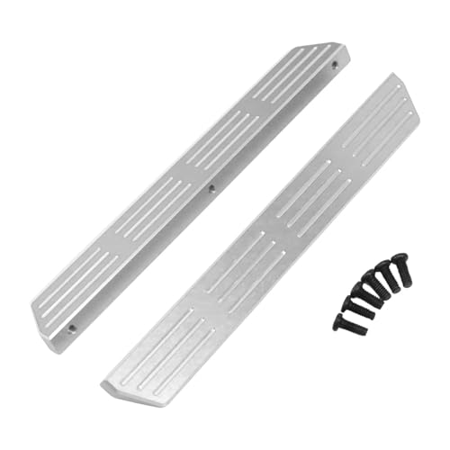 LeeQinersw RC Auto Fußpedale Aluminium Laufbretter Trittstufen Ersatzteil Seitenboard Montage für Modellauto H12Y H12Y Plus Fernsteuerungsfahrzeuge, Silber LeeQinersw RC Auto Fußpedale Aluminium Laufbretter Trittstufen Ersatzteil Seitenboard Montage für Modellauto H12Y H12Y Plus Fernsteuerungsfahrzeuge, Silber von LeeQinersw