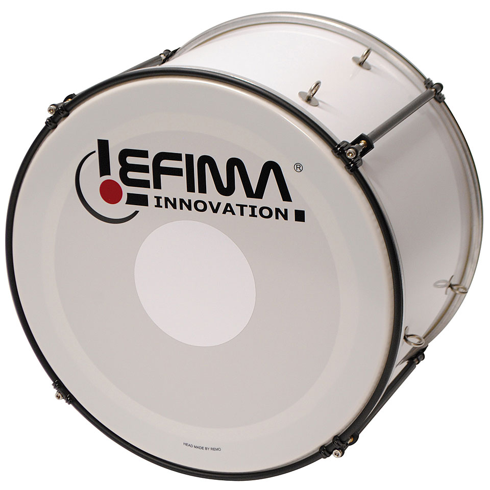 Lefima Carbostroke Kid&#39;s 18" x 12" White Bassdrum Große Trommel von Lefima