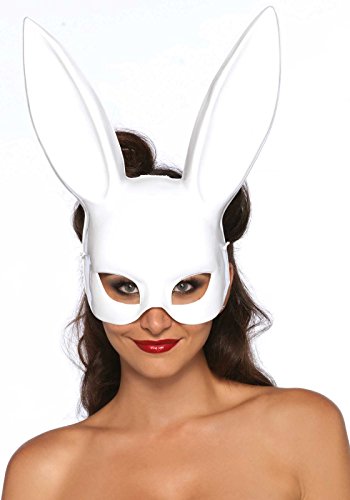 LEG AVENUE 2628 - Masquerade Rabbit Mask, Einheitsgröße (Weiß) von LEG AVENUE