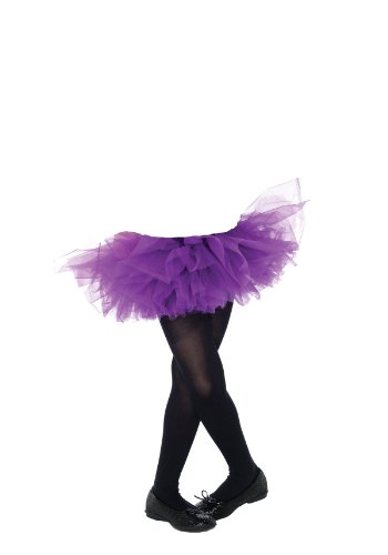 LEG AVENUE 4900 - Kids Organza Tutu Petticoats, Einheitsgröße (Lila) von LEG AVENUE