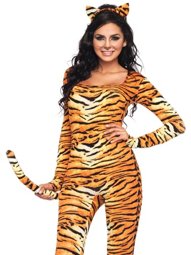 LEG AVENUE 83895 - Wild Tigress Kostüm Set, Größe S/M, orange/schwarz LEG AVENUE 83895 - Wild Tigress Kostüm Set, Größe S/M, orange/schwarz von LEG AVENUE