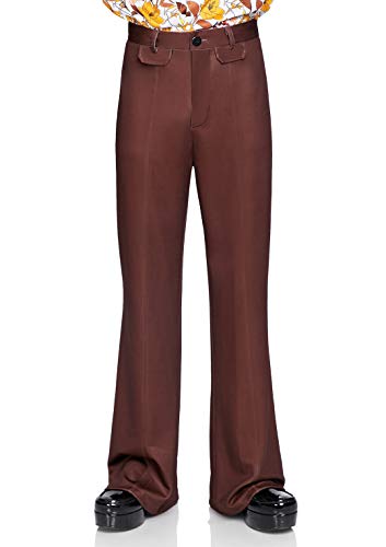 LegAvenue Bell Bottom Pants 20's, 60's & 80's Brown von LEG AVENUE