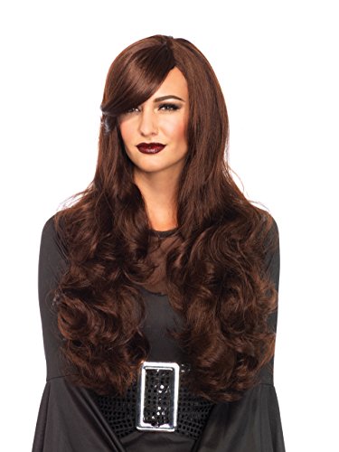 LEG AVENUE Damen Misfit Long Wavy Wig Perucke, Dark Blonde, Einheitsgröße EU von LEG AVENUE