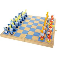 Small foot 6084 - Schach Ritter, Reisespiel im Holzkoffer von Legler